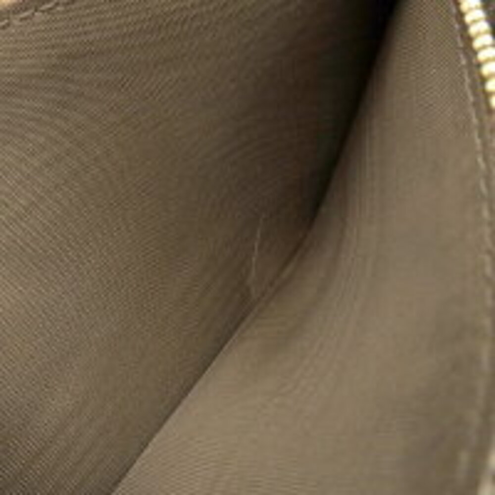 Burberry Round Wallet Check Beige Zip Canvas Mega - Picture 13 of 14